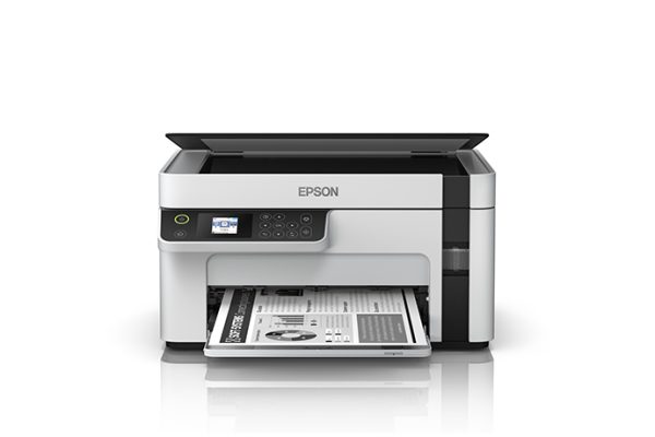 Impresora Multifuncional Blanco y Negro EcoTank M2120 (IMPRIME, COPIA Y ESCANEA)