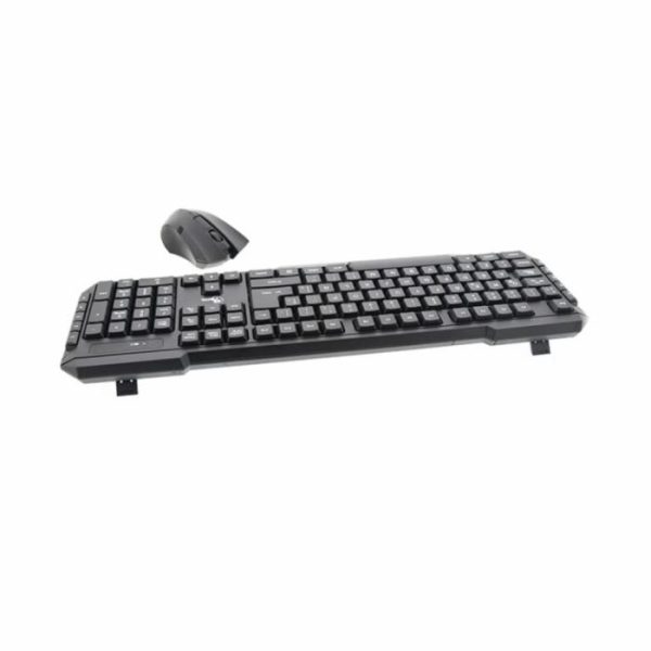 Combo inalámbrico de mouse y teclado multimedia en español - XTK-309S