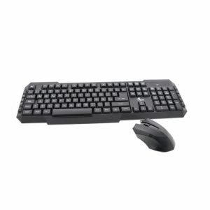 Combo inalámbrico de mouse y teclado multimedia en español - XTK-309S