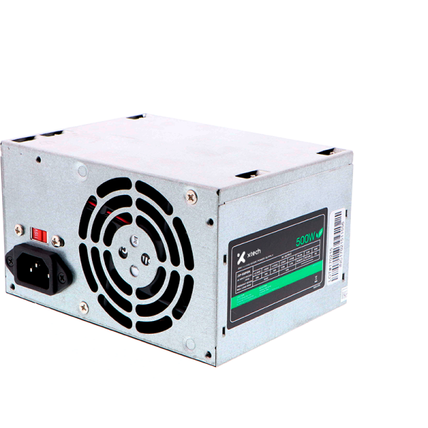 Fuente de alimentación de 500W con 2 conectores SATA