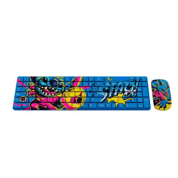 Dúo inalámbrico de teclado en español y mouse | Edición Stitch